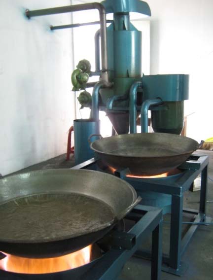 Gasifier with Drum Type Burner